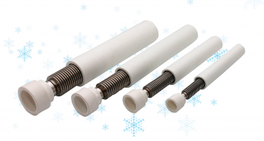 Есть осевые компенсаторы, зачем такое городить!