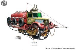 "...невероятно реалистичные модельки военной техники..."
