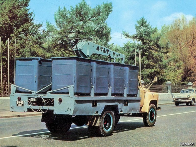 Да только "ГАЗончики"  и возили мусор, а у автора какие-то мечты, насчёт "ЗиЛ"а...