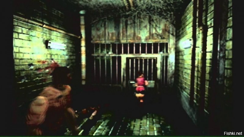 Resident Evil 2 сразу вспомнился, уровень канализация! Причем это  и для ремейка актуально.