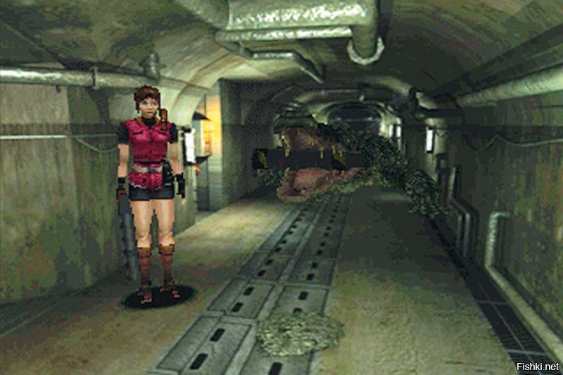 Resident Evil 2 сразу вспомнился, уровень канализация! Причем это  и для ремейка актуально.