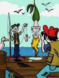 Сочные кадры с рыбалки, которые не принято показывать супруге