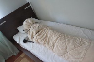 Не забудьте сюрприз оставить, как будете выезжать из отеля.