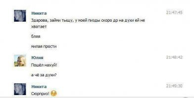 Неловкие переписки с неожиданным финалом