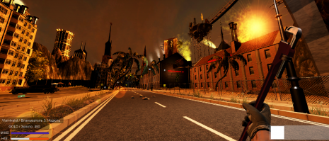 Спасибо за совет. Из камней щит мне будет сложновато сделать(хотя можно). Сделаю наверное его силовым полем.  FOV 75 не многовато будет? Я приложил три скрина 23, 45 и 75. Мне кажется 23 самый оптимальный вариант. Или я чет не понимаю?))