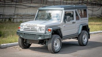 LADA «Сталкер» наводящая на мысли о немецком «Гелике»? Скорее о советском «ЛуАЗике»