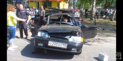 Авария дня. В Башкирии лихач погубил своего пассажира