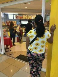 Может у нее просто денег нет.