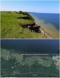 Хотелось бы особенно выделить три замечательные  картины  И.Шишкина " У берегов Финского залива" Эти чудесные пейзажи особенно близки моему сердцу, так как это места родные и знакомые мне с детства, места моей Родины. Иван Шишкин был очень вдохновлён этими живописными местами, он провёл здесь много времени, эти места были  очень близки  и его сердцу. Иван Шишкин всегда стремился к тому, чтобы пейзаж был не только национальным, но и местным. Он не просто изучал и рисовал, а жил своими деревьями и травами, вырисовывая мельчайшие подробности листвы, коры, сучьев, травы, стебельков, передавая в них трепет жизни. Наверное, на этюдах он разговаривал с ними.   Примечательно, что "поэт леса", "царь лесов", как его называли современники, никогда не рисовал "мертвой" природы, сорванных цветов, плодов, натюрмортов, он рисовал только натуру в естественной природе.
Здесь лечились его душевные раны - работой и общением с природой. В них он находил забвение и какое-то утешение. А вот это место почти 125 лет спустя... в наши дни.