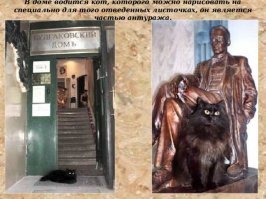 Там свой кот Бегемот есть.