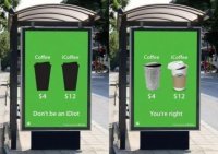 Перевод хромает, а рекламки (если правильно перевести текст) - ну местами очень креативные... Опять же - как посмотреть