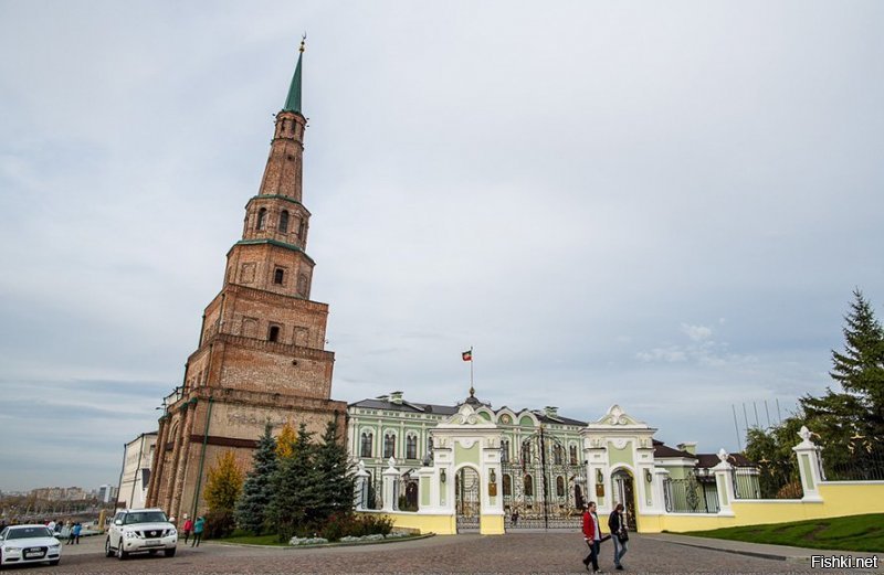 Башня Сююмбике. Дозорная (сторожевая) башня в Казанском кремле.
