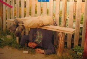 А некоторые - мастера йоги