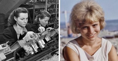 Потреблядство во всей красе! Искусственная еда, да и бабы такие же, пластиковые.