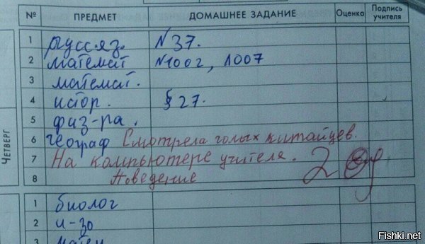 А вот откуда на компьютере у учителя голые китайцы???