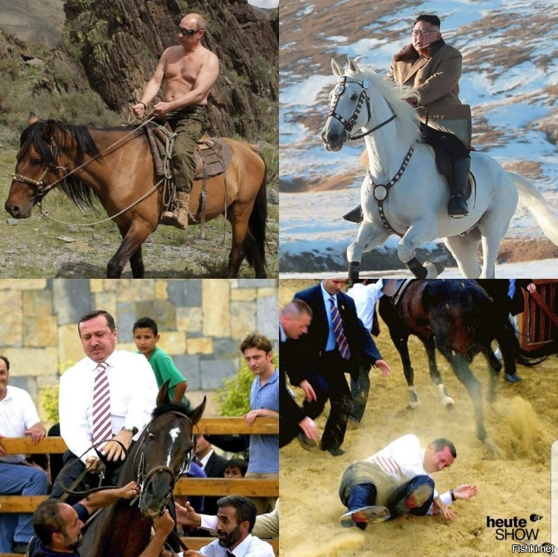 Ким Чен Ын поскакал по стопам Путина