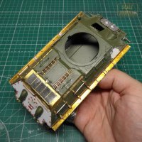 Спасибо за отзыв.
Доработки делал в меру, без фанатизма, ибо в живую это всё равно не будет видно без лупы. В 35 в этом плане значительно проще, есть куда развернуться. Ковыряю потихонечку, но опять же без фанатизма и привязки к конкретной боевой машине.