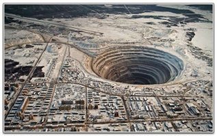 кимберлитовая трубка Мир, Мирный. Россия