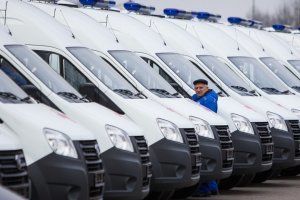 ГАЗ чаще всего поступает не ФОРД
Пример
19.10.2019
В департамент соцзащиты Воронежской области поступили 32 новых автомобиля ГАЗель «Next» 

В больницы Калининградской области поступило 25 новых машин скорой помощи