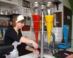 Томатный сок в колбах