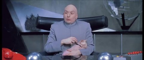 Напомнил Доктора Зло