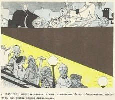 Первая фотка напомнила картинку из сборника карикатур "Москва вчера, сегодня, завтра" 1979 года