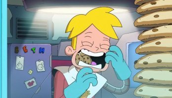 Прямо напомнило персонаж из мультфильма " Final space"