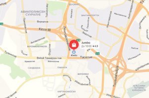 на карте вообще Юмбо