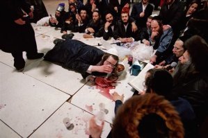 Отрезвление холодной водой закончилось дракой