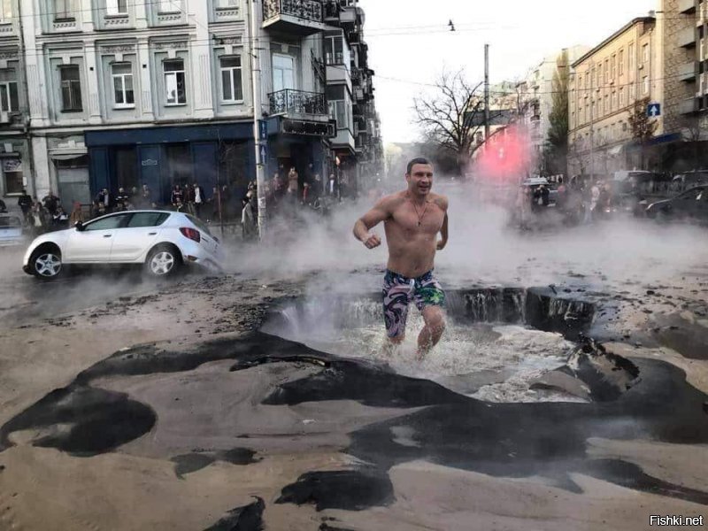 Киевский мэр открыл новый источник термальных вод