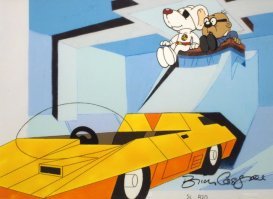 Помню, в молодости мульт такой был... "Danger mouse" назывался)