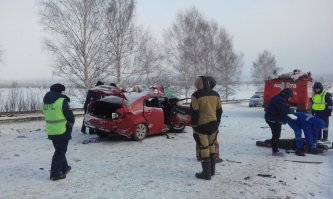 Авария дня. Жуткое ДТП в Прикамье унесло жизни двоих человек