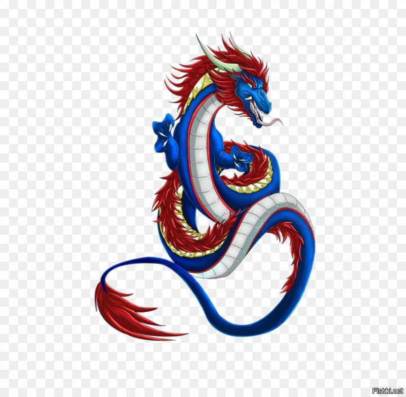 Драконы бывают разные. Китайский дракон вообще больше на змея похож - значит, есть и промежуточные варианты (на одной лапе, двух лапах и т.д. :) )