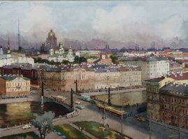 Интересно исаакиевский собор здесь случайно какую то космическую ракету напоминает или автор что-то хотел этим сказать