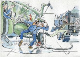 Как заправляют самолёты