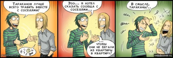 Травля тараканов завершилась взрывом