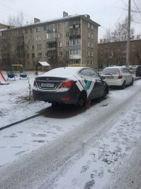 В Красноярске за две ночи подряд...