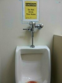 А что не так с водой?