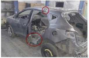 да по большому счёту разницы нет, очень сильные повреждения или не очень сильные. Сборка и разборка автомобиля бывает больше времени занимает, чем ремонт кузова. Если необходимые запчасти есть, то не больше двух недель вместе с покраской. На фото , на котором человек ремонтирует Хундай, видно что он заменил четверть  в сборе, и крышу.(Но думаю заменил заднюю часть полностью, это самый простой, надежный и не заметный способ).  Современные авто собираются модулями. На фото с Хундаем видно, что мастер состыковал крышу и заднее крыло правильно и надежно. Не тупо "в стык" , а скорее всего собрал силовую часть сначала, а потом добавит  наружний сегмент . И заднее крыло он сначала соединил с полом, сварив силовую часть, скорее всего по заводским местам, без тупых сплошных сварочных швов.А потом приварит облицовку порога. Хотя то, что крыша и заднее крыло попало в цвет автомобиля...лично  меня терзают смутные сомнения...что это донор :) Хотя что в жизни не бывает