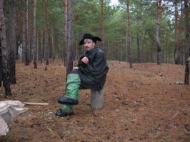 Я тоже был Печкиным, на шашлыках, за Волгой, на первомайские , правда, этому фото уже 15 лет (ужас, как время летит).