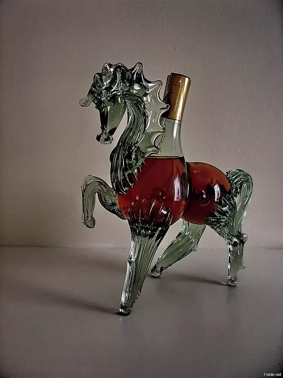 Бутылка в форме лошади