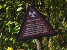 Лишь установили на поляне литой знак «Запретная зона в радиусе 450 метров». Хотя прочитать его можно было только находясь на зараженной территории.