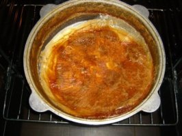 "...молоко, теплое, еще с пенкой, из-под коровы..." 
Пенка на молоке (примерно, как на фото) получалась когда бабуля горшок из русской печки доставала.