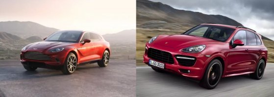 Первый в истории кроссовер Aston Martin с двигателем от Mercedes