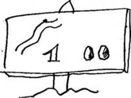 Кавказские знаки:
Первый: Дорога раздваяйца.

Второй: Не тарапися.