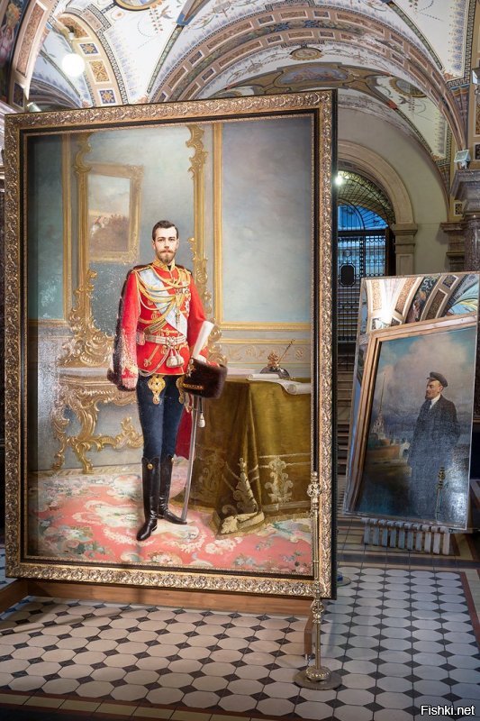 "Наконец, оба таинственных портрета смогут увидеть все желающие в Музее прикладного искусства Академии Штиглица."

В настоящее время данный холст можно увидеть в Эрмитаже.