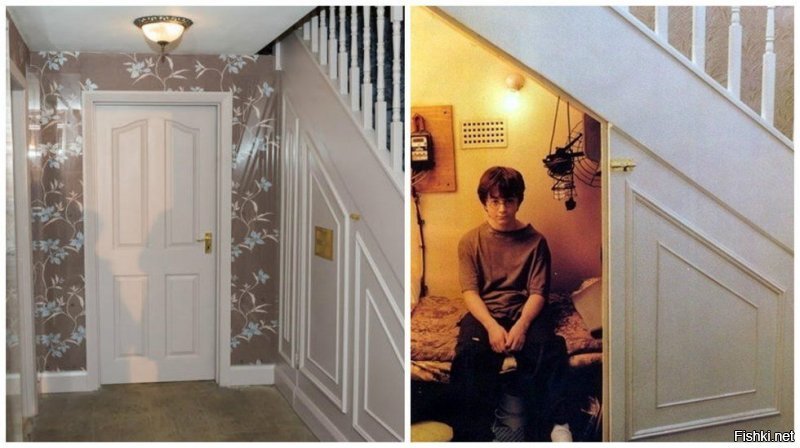 Девушка превратила пространство под лестницей в роскошный домик для собаки