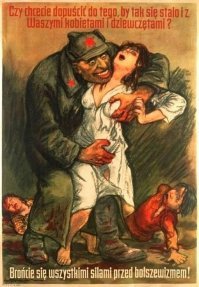 Нарисовано с душой. Причем, польская женщина выглядит очень довольной. Даже присутствие маленьких детей ее не останавливает. Вот оно, счастье привалило!