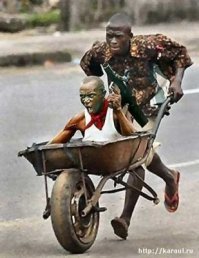 2-х местный одноколесный Афро-БТР