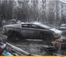 Как тебе такое, Илон Маск? Рунет мастерски затроллил пикап от Tesla